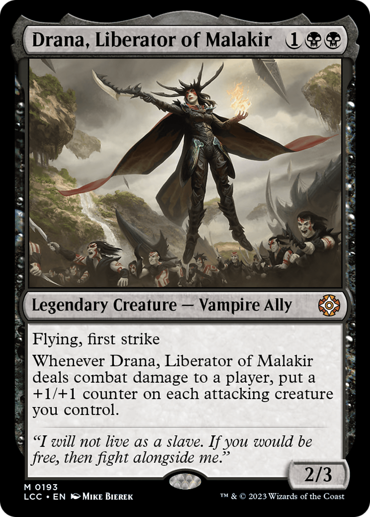 Drana, Liberator of Malakir [The Lost Caverns of Ixalan Commander] | RetroPlay Games