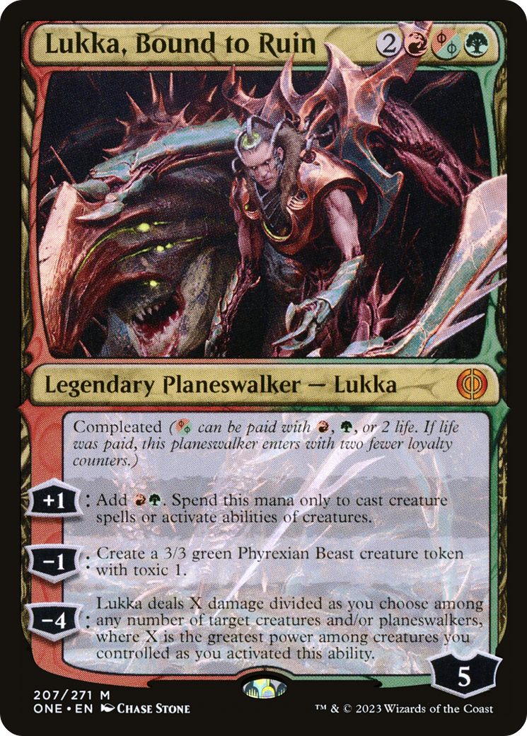 Lukka, Bound to Ruin [Phyrexia: All Will Be One] | RetroPlay Games