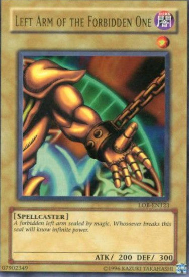 Left Arm of the Forbidden One [LOB-EN123] Ultra Rare | RetroPlay Games