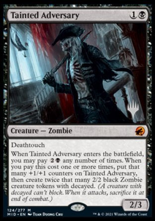 Tainted Adversary (Promo Pack) [Innistrad: Midnight Hunt Promos] | RetroPlay Games