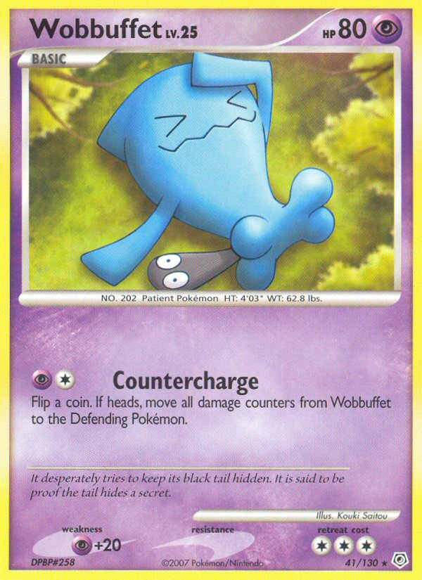 Wobbuffet (41/130) [Diamond & Pearl: Base Set] | RetroPlay Games