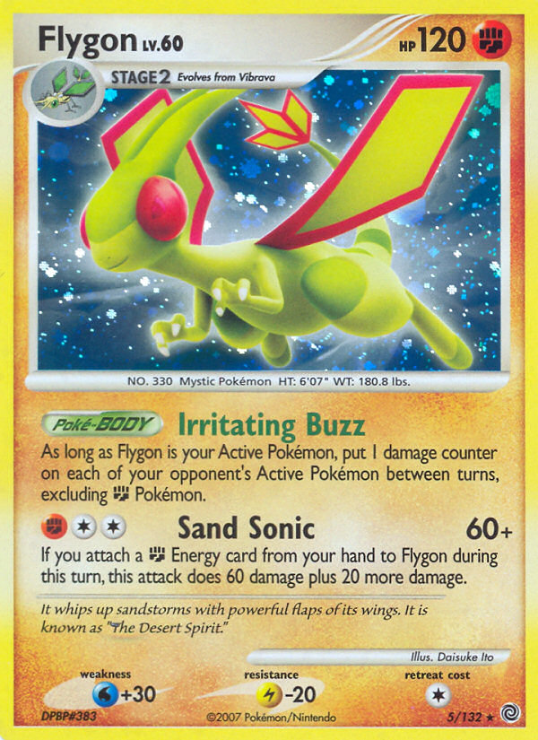 Flygon (5/132) [Diamond & Pearl: Secret Wonders] | RetroPlay Games