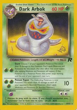 Dark Arbok (19/82) (W Stamped Promo) [Team Rocket Unlimited] | RetroPlay Games