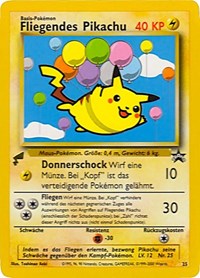 Pikachu (25) (Flying) [Pikachu World Collection Promos] | RetroPlay Games