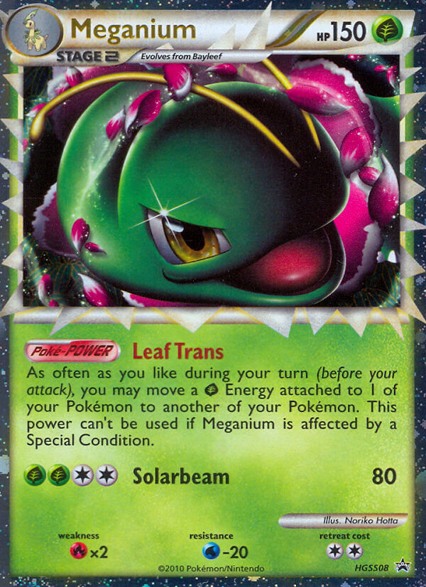 Meganium (HGSS08) [HeartGold & SoulSilver: Black Star Promos] | RetroPlay Games