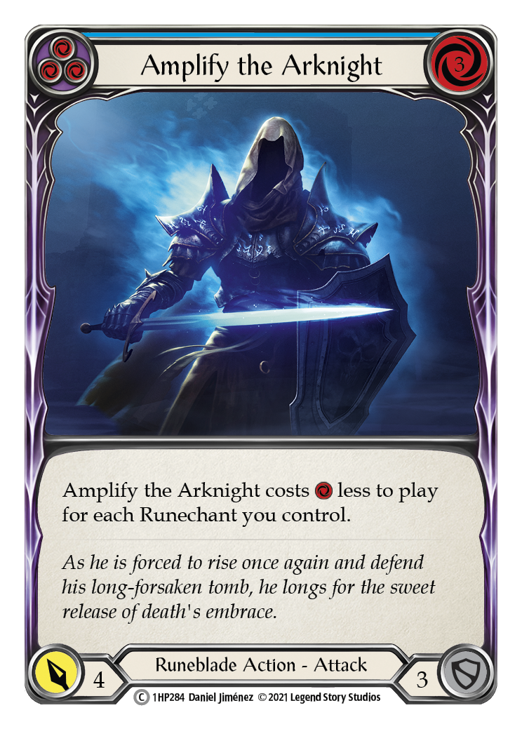 Amplify the Arknight (Blue) [1HP284] (History Pack 1) | RetroPlay Games