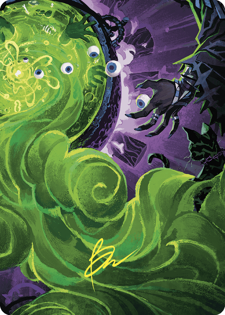 Waste Not Art Card (Gold-Stamped Signature) [Wilds of Eldraine Art Series] | RetroPlay Games