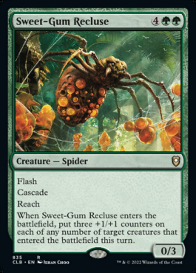 Sweet-Gum Recluse [Commander Legends: Battle for Baldur's Gate] | RetroPlay Games