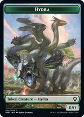 Snake // Hydra Double-sided Token [Dominaria United Commander Tokens] | RetroPlay Games