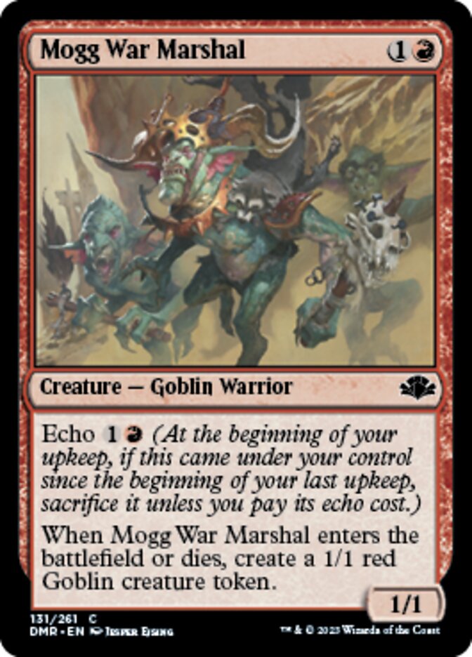 Mogg War Marshal [Dominaria Remastered] | RetroPlay Games