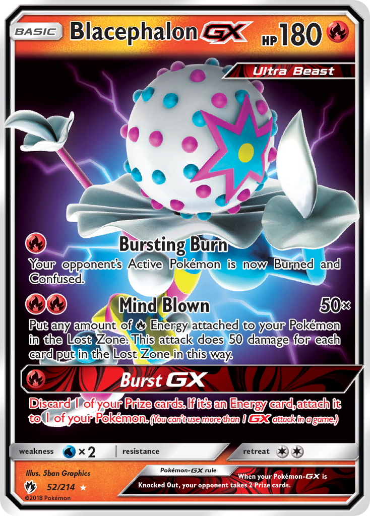 Blacephalon GX (52/214) [Sun & Moon: Lost Thunder] | RetroPlay Games