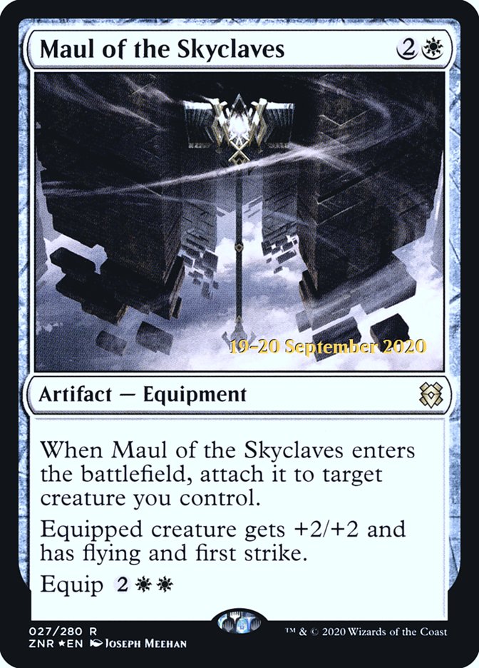 Maul of the Skyclaves  (Prerelease) [Zendikar Rising Prerelease Promos] | RetroPlay Games