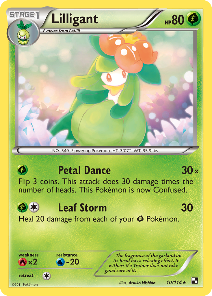 Lilligant (10/114) [Black & White: Base Set] | RetroPlay Games