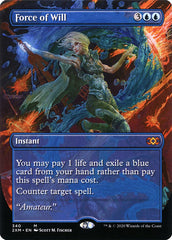 Force of Will (Borderless) [Double Masters] | RetroPlay Games