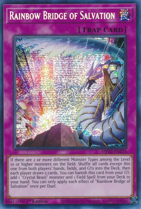 Rainbow Bridge of Salvation [MP22-EN270] Prismatic Secret Rare | RetroPlay Games