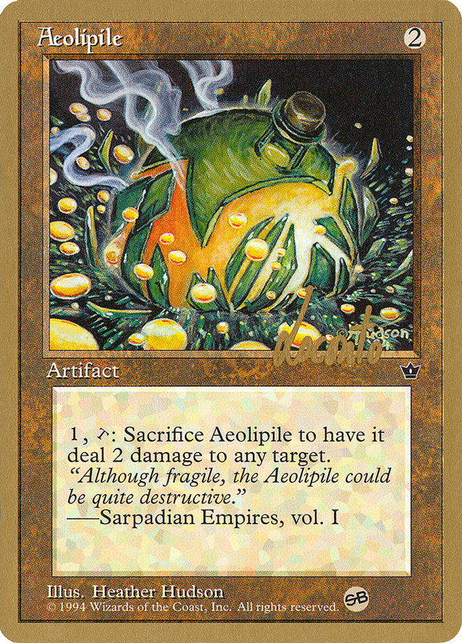 Aeolipile (Michael Loconto) (SB) [Pro Tour Collector Set] | RetroPlay Games