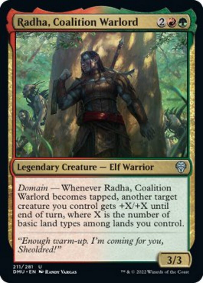 Radha, Coalition Warlord [Dominaria United] | RetroPlay Games