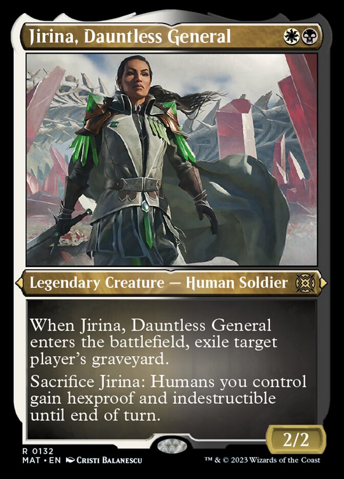 Jirina, Dauntless General (Foil Etched) [March of the Machine: The Aftermath] | RetroPlay Games