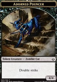 Adorned Pouncer // Horse Double-sided Token [Hour of Devastation Tokens] | RetroPlay Games