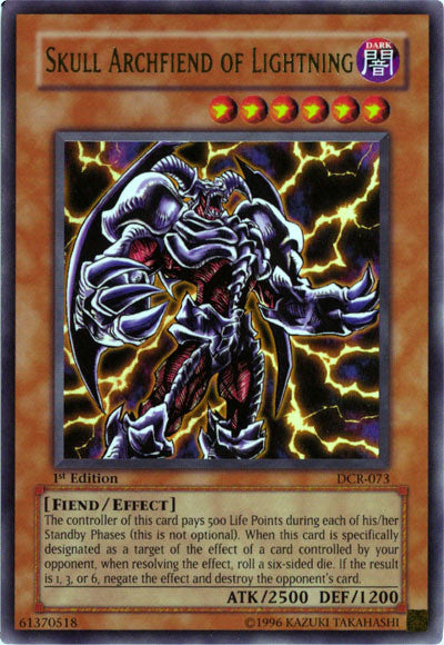 Skull Archfiend of Lightning [DCR-073] Ultra Rare | RetroPlay Games