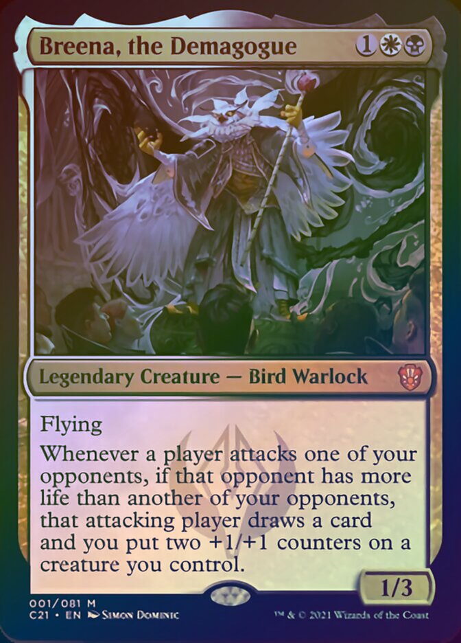 Breena, the Demagogue (Display Commander) [Commander 2021] | RetroPlay Games