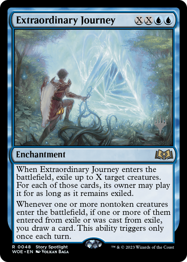 Extraordinary Journey (Promo Pack) [Wilds of Eldraine Promos] | RetroPlay Games