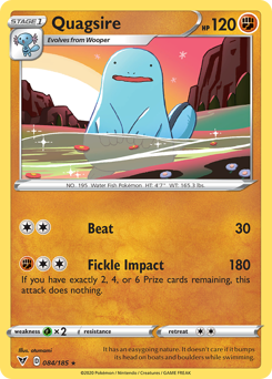 Quagsire (084/185) [Sword & Shield: Vivid Voltage] | RetroPlay Games