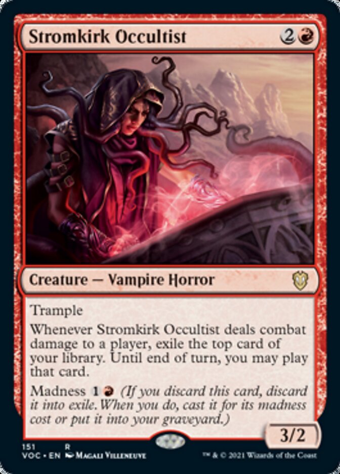 Stromkirk Occultist [Innistrad: Crimson Vow Commander] | RetroPlay Games