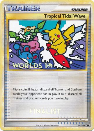 Tropical Tidal Wave (HGSS18) (Finalist) [HeartGold & SoulSilver: Black Star Promos] | RetroPlay Games