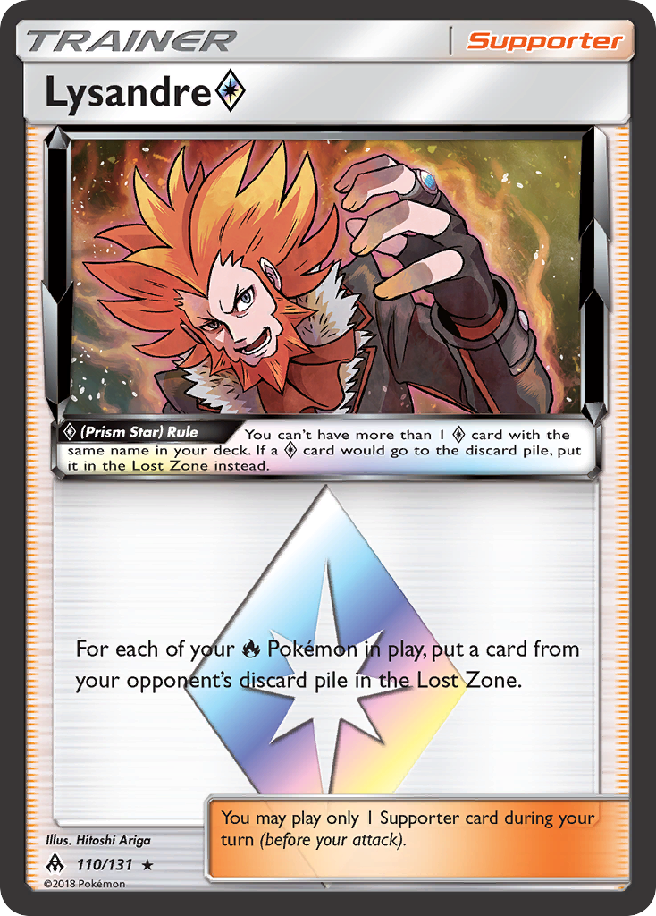 Lysandre (110/131) (Prism Star) [Sun & Moon: Forbidden Light] | RetroPlay Games