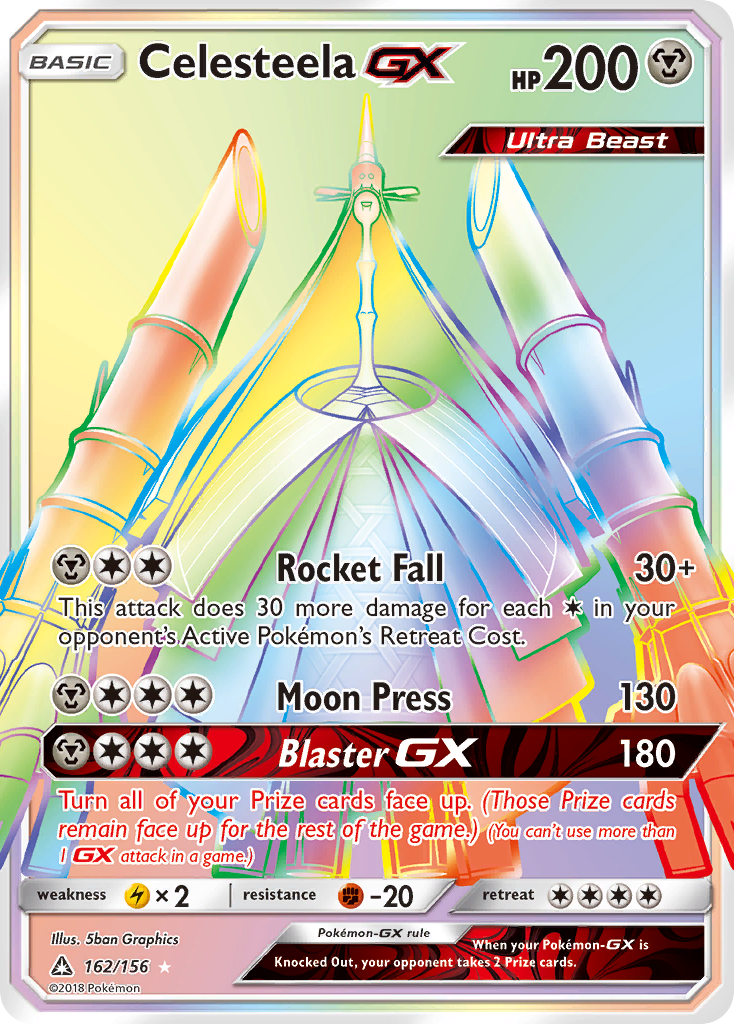 Celesteela GX (162/156) [Sun & Moon: Ultra Prism] | RetroPlay Games