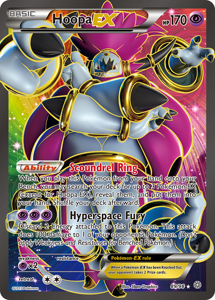 Hoopa EX (89/98) [XY: Ancient Origins] | RetroPlay Games