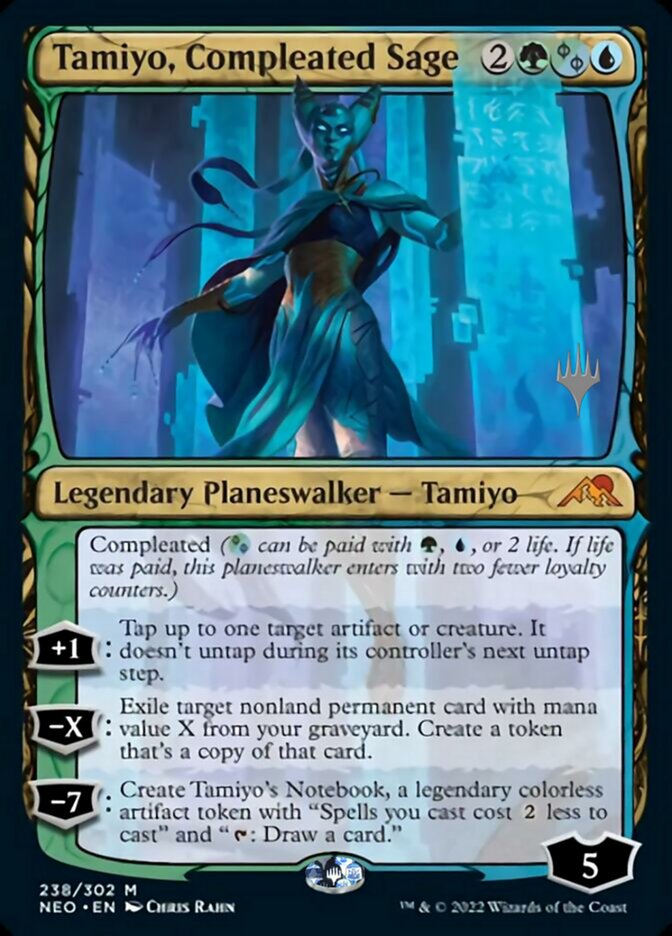 Tamiyo, Compleated Sage (Promo Pack) [Kamigawa: Neon Dynasty Promos] | RetroPlay Games