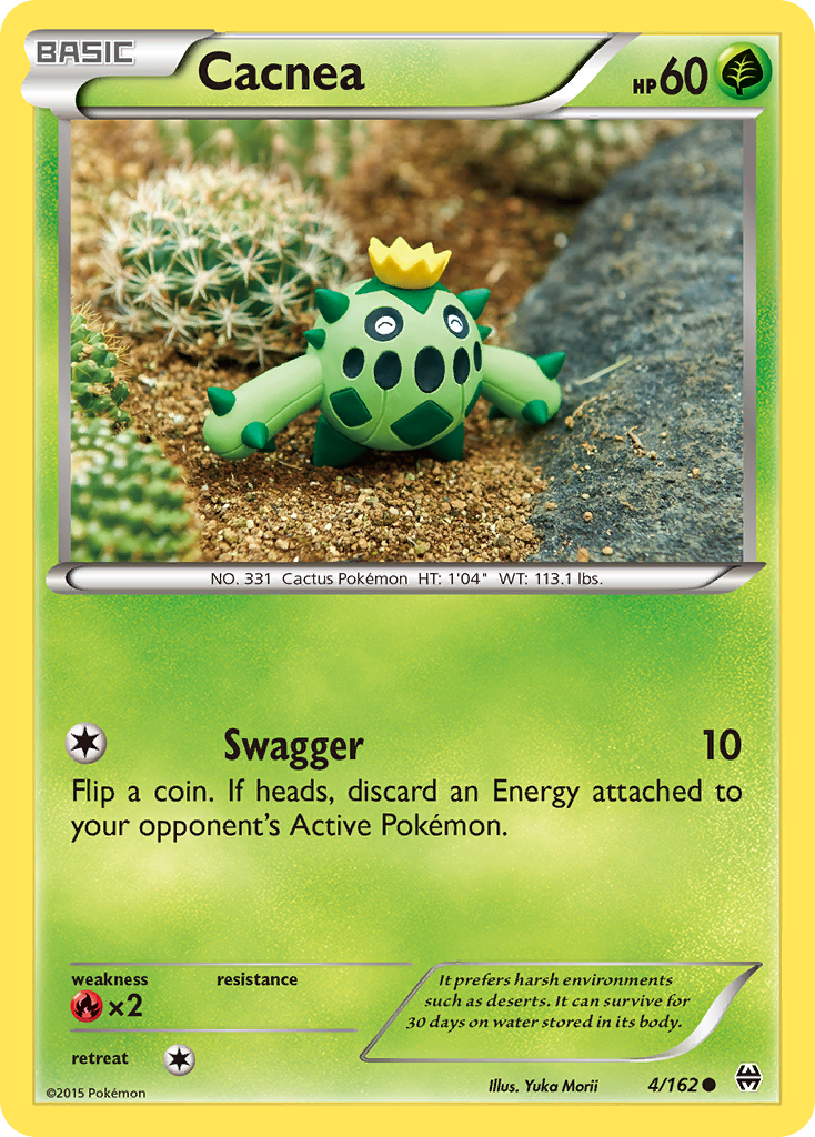 Cacnea (4/162) [XY: BREAKthrough] | RetroPlay Games