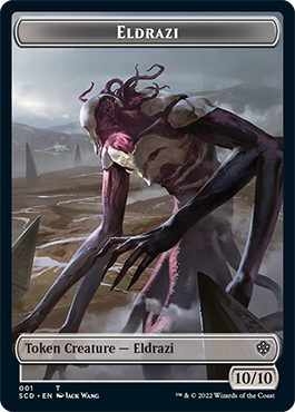 Eldrazi // Soldier Double-Sided Token [Starter Commander Decks] | RetroPlay Games