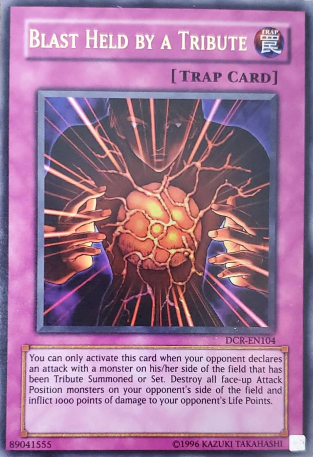 Blast Held by a Tribute [DCR-EN104] Ultra Rare | RetroPlay Games