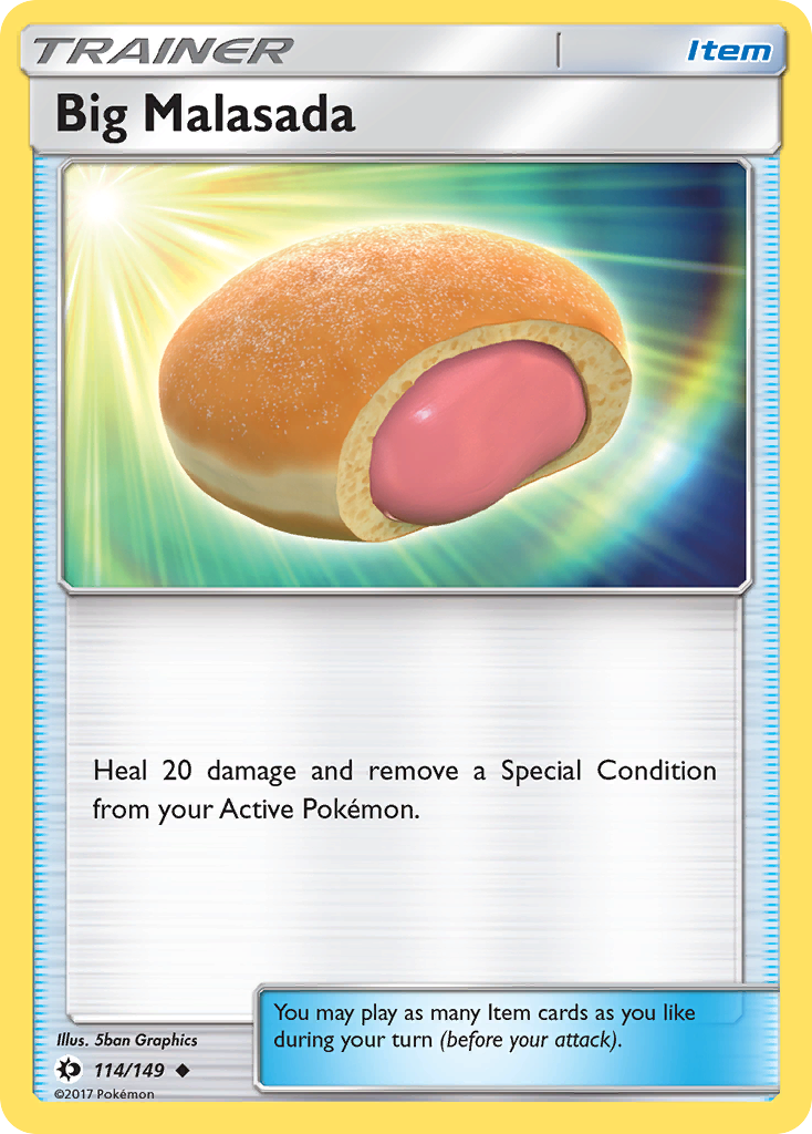 Big Malasada (114/149) [Sun & Moon: Base Set] | RetroPlay Games