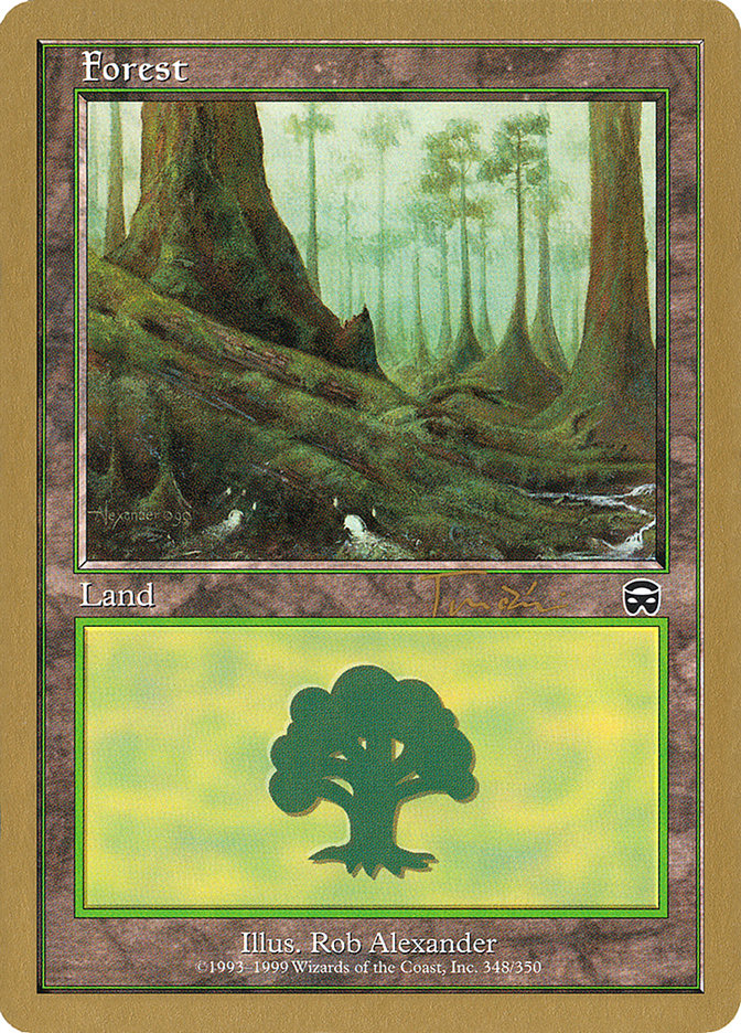 Forest (jt348) (Jan Tomcani) [World Championship Decks 2001] | RetroPlay Games