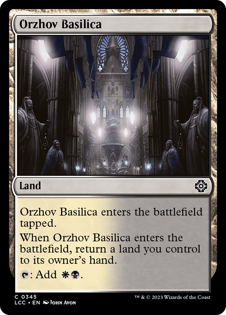 Orzhov Basilica [The Lost Caverns of Ixalan Commander] | RetroPlay Games