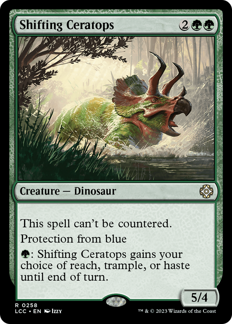 Shifting Ceratops [The Lost Caverns of Ixalan Commander] | RetroPlay Games
