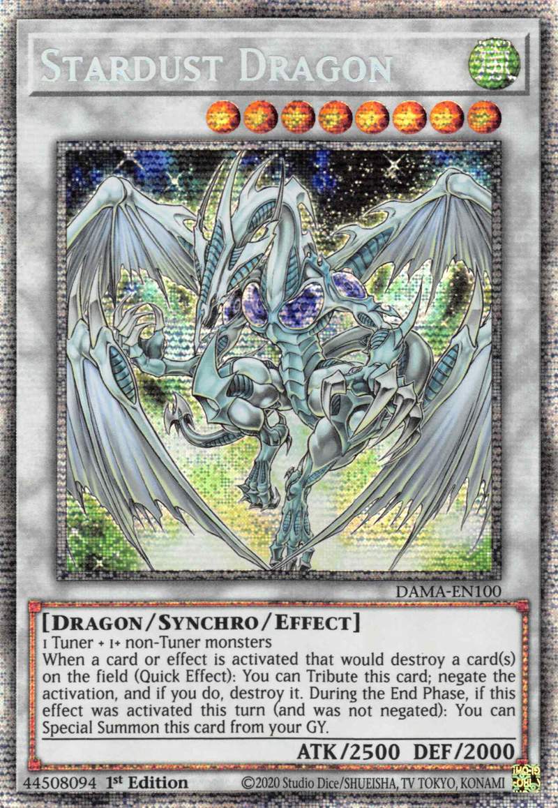 Stardust Dragon [DAMA-EN100] Starlight Rare | RetroPlay Games