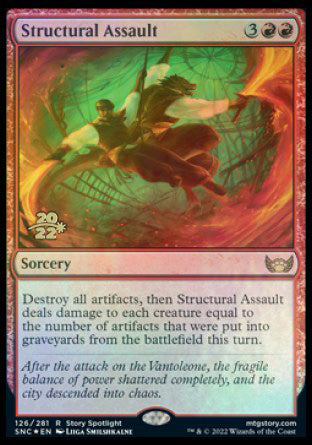 Structural Assault [Streets of New Capenna Prerelease Promos] | RetroPlay Games