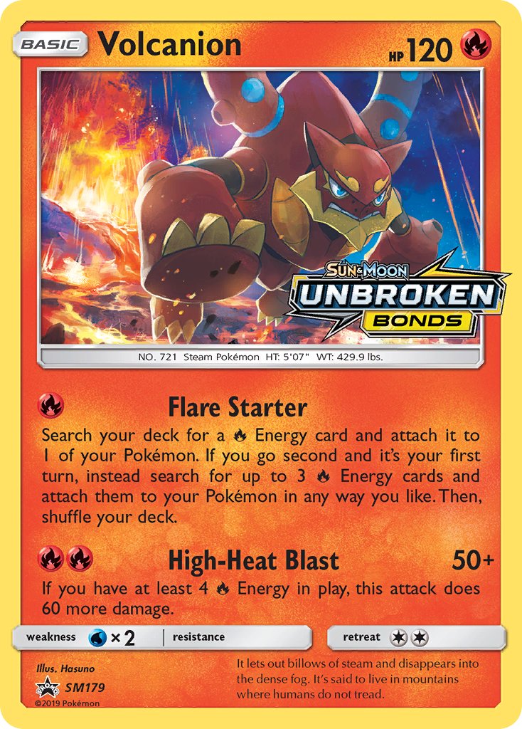 Volcanion (SM179) [Sun & Moon: Black Star Promos] | RetroPlay Games