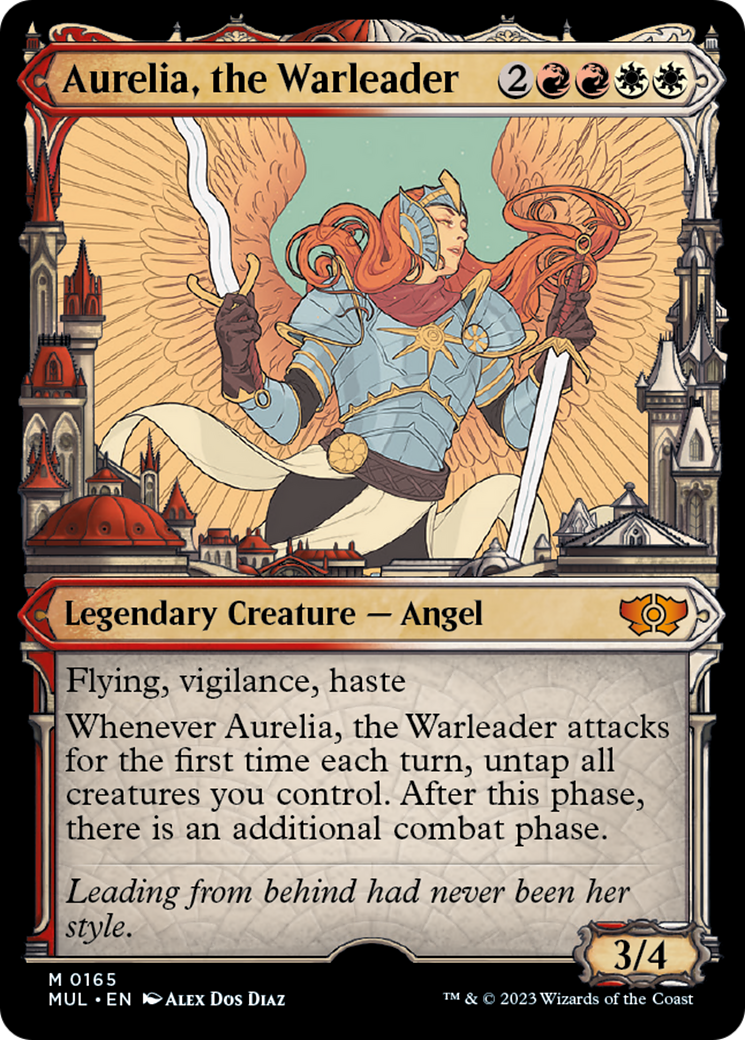 Aurelia, the Warleader (Halo Foil) [Multiverse Legends] | RetroPlay Games