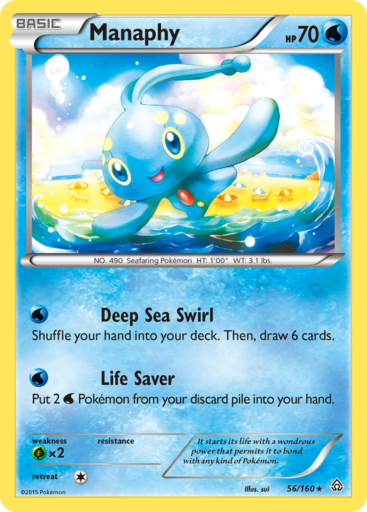 Manaphy (56/160) [XY: Primal Clash] | RetroPlay Games