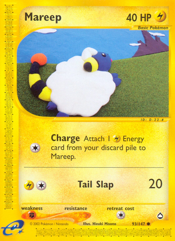 Mareep (93/147) [Aquapolis] | RetroPlay Games