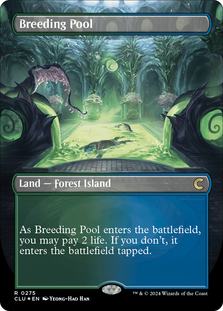 Breeding Pool (Borderless) [Ravnica: Clue Edition] | RetroPlay Games