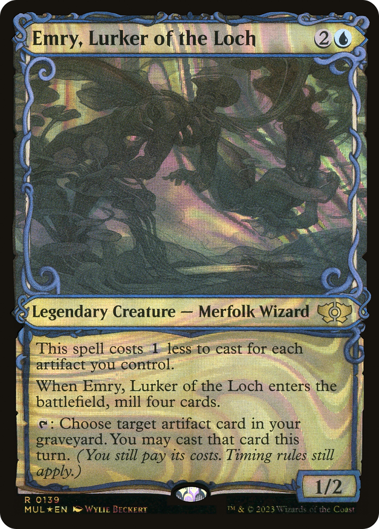 Emry, Lurker of the Loch (Halo Foil) [Multiverse Legends] | RetroPlay Games