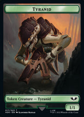 Tyranid (017) // Tyranid Gargoyle Double-sided Token (Surge Foil) [Universes Beyond: Warhammer 40,000 Tokens] | RetroPlay Games