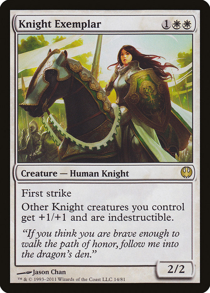 Knight Exemplar [Duel Decks: Knights vs. Dragons] | RetroPlay Games